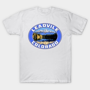 Leadville Colorado Skiing Mountains Ski T-Shirt